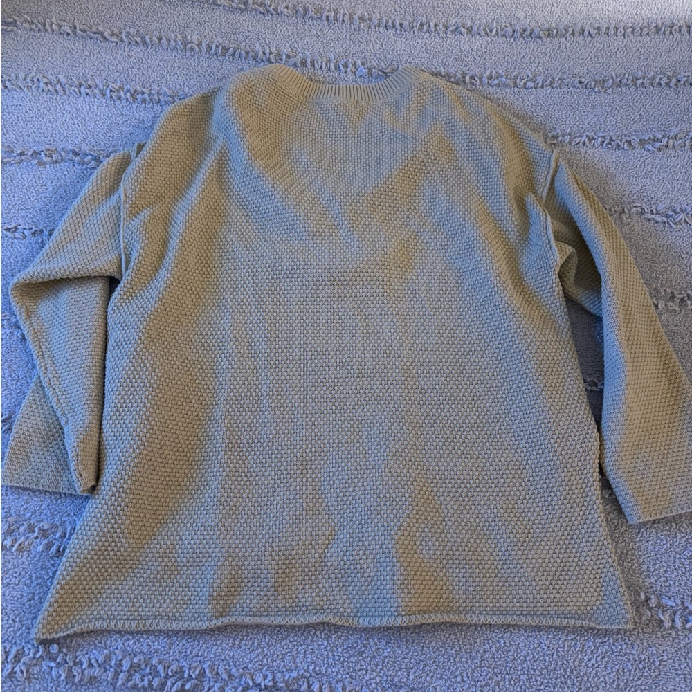 Cozy Sage Waffle Knit Lounge Set Hailee Sweater Set - Picture 8 of 12